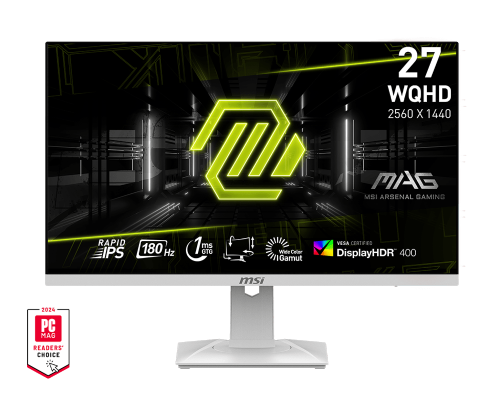 MSI ARSENAL GAMING 27" MAG 274QRFW Rapid IPS 180Hz Monitor