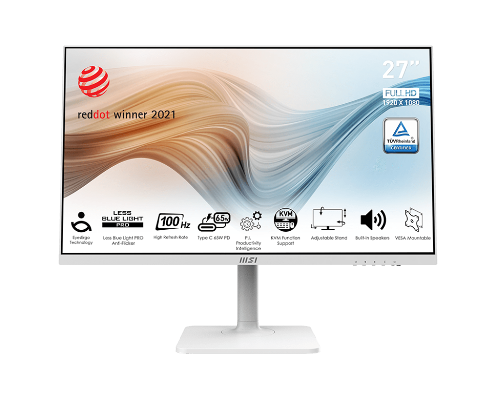 MSI 27" Modern MD272XPW IPS 100Hz Business & Productivity Monitor