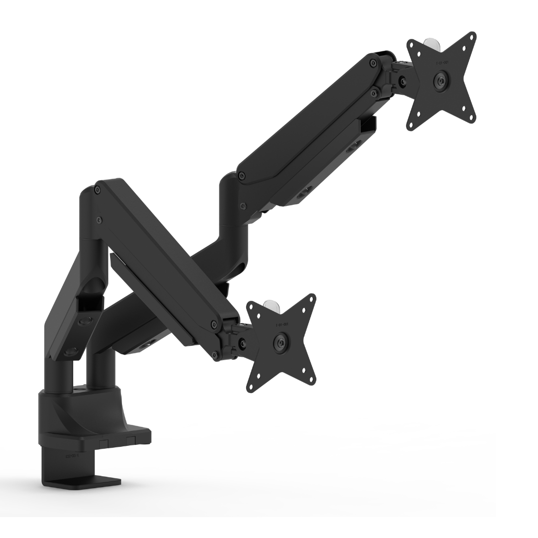 Heavy Duty Dual Monitor Arm (Mechanical Spring) - SG06-42