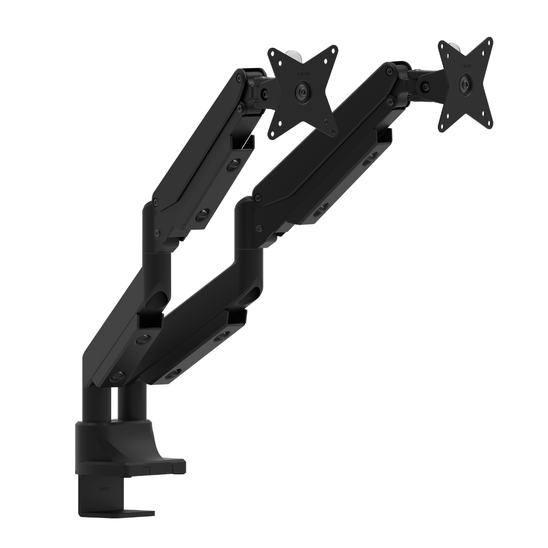 Heavy Duty Dual Monitor Arm (Mechanical Spring) - SG06-42