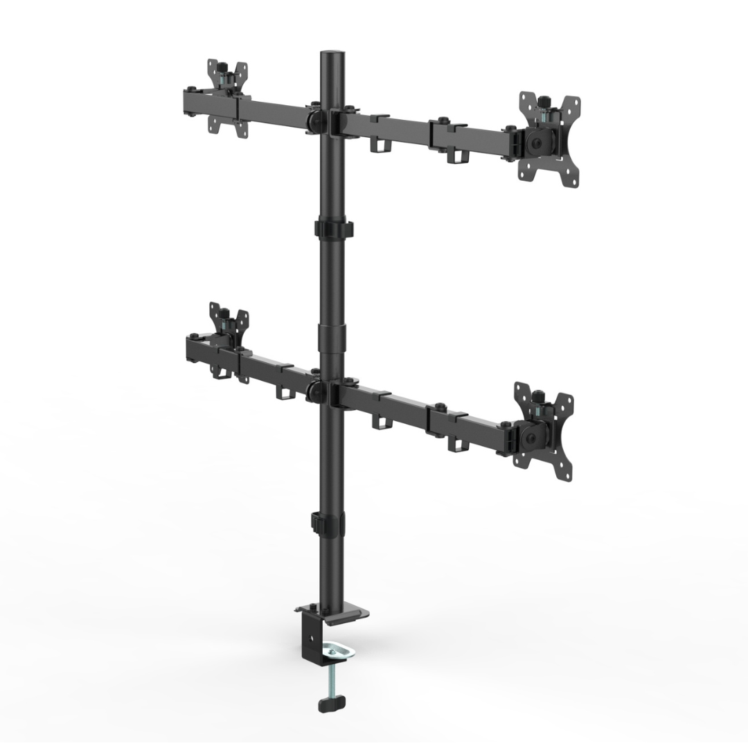 Quad Monitor Bracket (Single Pole) - SS02-84