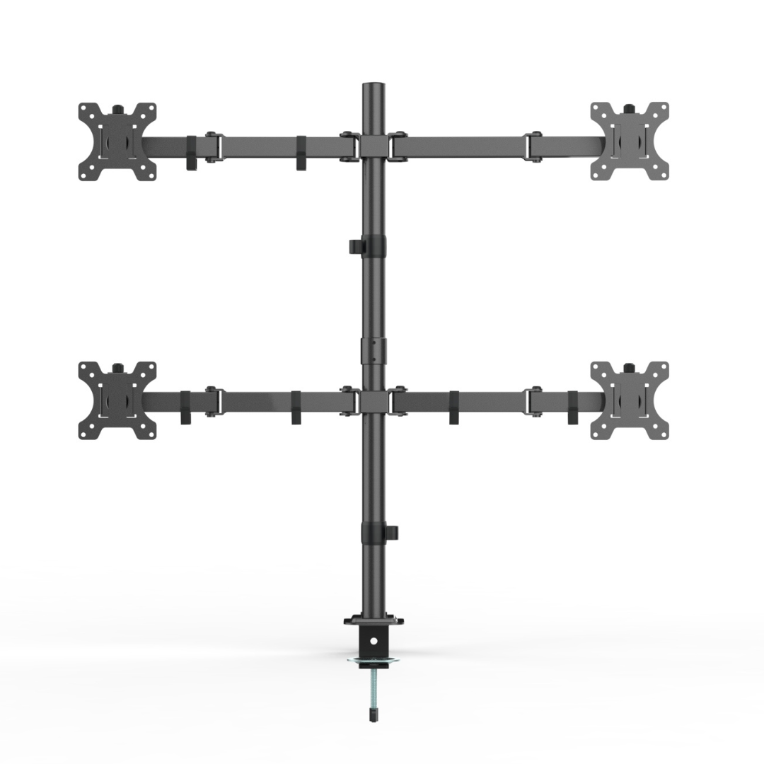 Quad Monitor Bracket (Single Pole) - SS02-84